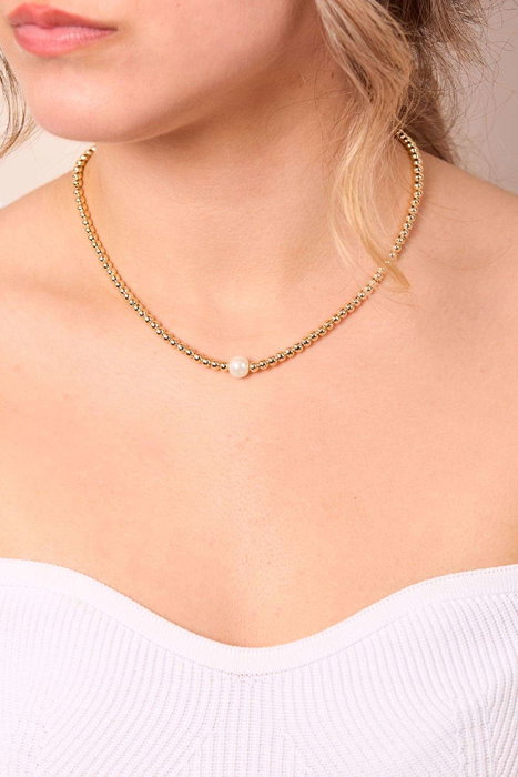 Heliophilia Silver CK9961 Collar de Oro